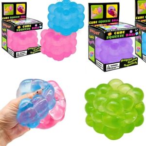 Nice Ice Baby Sensory Squishy Toy Stress Relief Fidget Cube for Kids and Adults Soft Squeeze Sensory Play