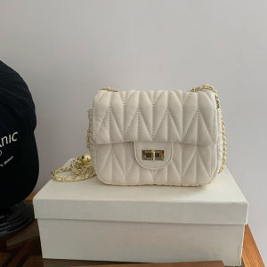 Tas Selempang Wanita Kulit Tas Wanita Terbaru Tas Kondangan Cewek Tali Rantai Tas Hp Cewek Mini Slingbag Tas Mungil Imut Kekininan