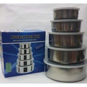 Bộ 5 Thố Inox Protect Fresh Box