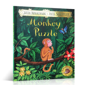 ปริศนาลิงหนังสือปกอ่อนโดยจูเลียโดนัลด์สันหนังสือภาษาอังกฤษดั้งเดิม