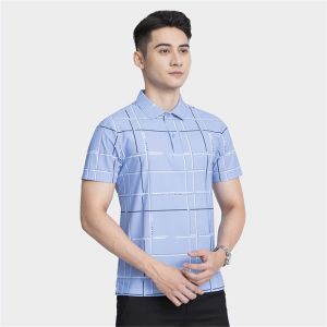 Áo polo Aristino B 1PS018S3 dáng regular fit thun lạnh