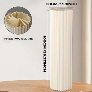 Folding Cake Stand White Dessert Stand Cylinder Stand Meja Kek Meja Cylinder Roman Column For Wedding Party Decoration