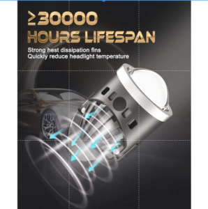 GPNE F180 H11 2" 40W 4000LM LED Projector Lens – CSP Chip 6000K/4500K/3000K Universal Fog Lamp