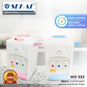 SEKAI Dispenser Air / Water Dispenser Normal Panas & Dingin - WD 333 PINK