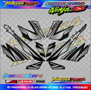 STRIPING VARIASI KAWASAKI NINJA SS / STICKER LIST VARIASI NINJA SS