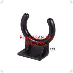 F27 PEGANGAN MIC ORIGINAL TEMPEL TRIPOD STANDING ASLI HOLDER STAND ORI MIK MIX MICROPHONE MIKROPON