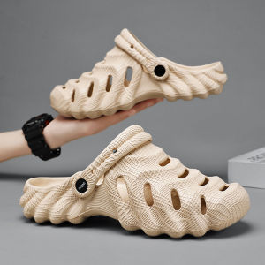 Cross-Border Mens Summer Hollow out Shoes Beach Shoes Closed Toe Casual Fashion Dinosaur Shoes Lightweight Breathable Soft Bottom Sandals ㏇L0529