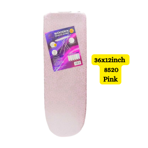 Wooden Ironing Board Heavy-Duty Foldable & Adjustable 36x12inch 8520