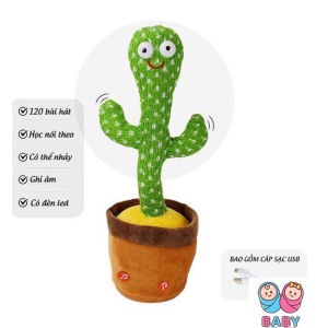 Cây Xương Rồng Nhảy Múa cho trẻ em 120 Bài Hát Có Đèn Biết Nhại Giọng Nói Theo Vui Nhộn