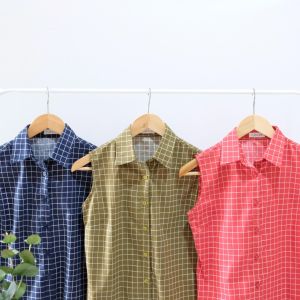 Baju Atasan Wanita: Blouse & Kemeja Tanpa Lengan