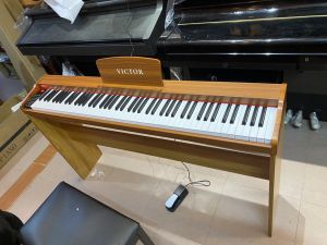 Đàn Piano Điện VicTor Đủ 88 Phím Đàn Gỗ Chất Lượng Âm Thanh Chân Thực Âm Bass Treble - Có Pedal