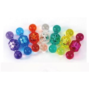 [MY STOCK] 4pcs/pack Mini Push Pin Fridge Refrigerator Whiteboard Magnet