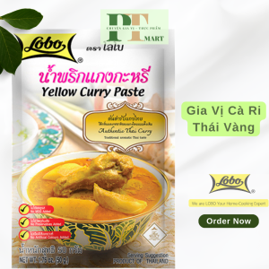 Gia vị cà ri Thái Lobo gói 50gr 3 mùi Cà ri Xanh Đỏ Vàng