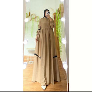 Dress Abiya Terbaru Bahan Linen Polo Premium