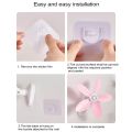 SYCAT 5 Blade Wall Fan Electric Cooling Fan Portale Fan Clover Fan Anti-Heat Big Stand Fan 15W. 