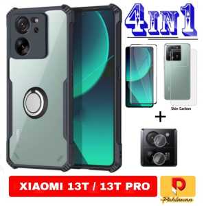 PROMO PAKET 4 INC 1 CASE XIAOMI 13T / 13T PRO / REDMI NOTE 12 4G / REDMI NOTE 12 PRO 4G / REDMI NOTE 12 PRO 5G / POCO M5 5G 2022 SOFT HARD CASE SUPER SLIM EXCELLENT RINGK