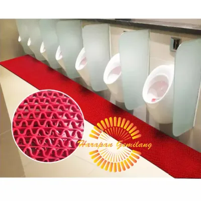 Keset Anti Slip Keset Multiguna 120 x 650 - Jaring - Hitam