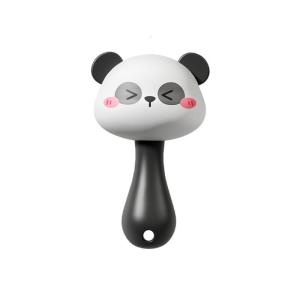 Giáo dục cho em bé Rattle Maracas cho 0-3month hỗ trợ tay nắm đào tạo với hình gấu trúc đáng yêu nhạc Đồ chơi lúc lắc