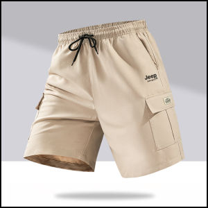 Jeep Spirit Mens Shorts Summer S-3XL Trend Tooling Loose Sports Pants Breathable Quick Drying