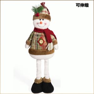 ชายชราและตุ๊กตาหิมะ คริสต์มาส ตุ๊กตา น่ารัก ตกแต่ง ความรู้สึกของบรรยากาศ ยืดไสลด์ สวยงาม หลากหลายสไตล์