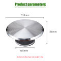 [Ready Stock] Meja Putar Kue Maspion NAMPAN CAKE penghias kue ulang tahun ultah Aluminium Turning Table Stainless Tatakan Kue Cake Tray turntable. 