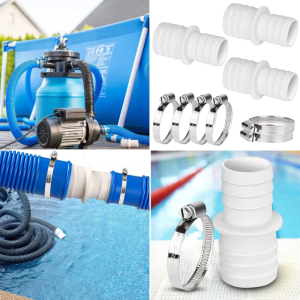 Đa năng Hose Thiết bị chuyển đổi Chuyên Nghiệp Đầu nối ống hồ bơi kẹp ống thép không gỉ cho pangea công nghệ