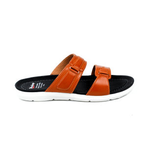 Sendal Kulit Pria Dewasa Cowok Laki Laki Sandal Jepit Selop Slop Casual Kasual Lebaran Idul Fitri Ekslusif Premium Terbaru