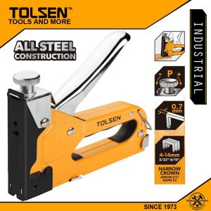Tolsen All Steel Staple  Tacker w/ Refill [ONLINE EXCLUSIVE] (4-14mm METAL  6-10mm PLASTIC)