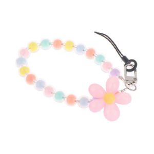 Murah Banget - Gantungan HP Flower Beads / Gaya yang Feminin dan Artistik / Tali Lanyard Pergelangan Tangan