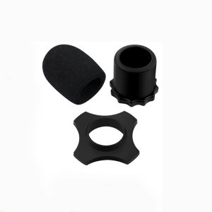 3Pcs Ring Holder Microphone Cincin + Mic Holder Ring Cover Pelindung Busa + Ring Mikrofon Gelang