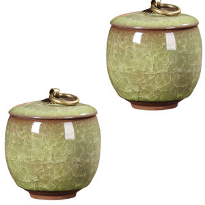 Portable Tea Coffee Sugar Jar Mini Airtight Kitchen Jar Storage Container with Lid China Storage Bottles & Jars Home Decor Gifts2026