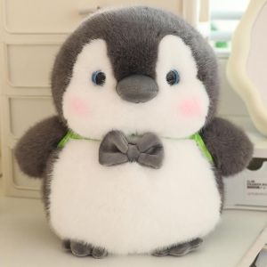 [🇵🇭 Stock&COD] 25cm Penguin Plushie Stuffed Animal Plush Toys Cute Penguin Doll Huggable Toy Birthday Gift for Kids Toy