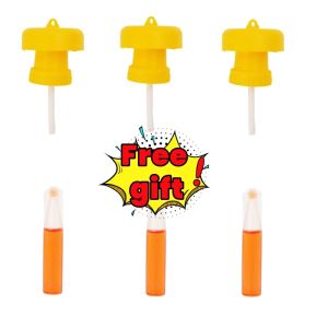 Buy 5 get 5 Fruit Fly Trap Killer Plastic Drosophila Trap Cap Fly Catcher For Garden Pest Insect Controler