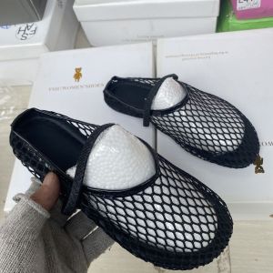 Free Shipping Korean-Style Woven Breathable Mesh Hollow-Out Design Thin-Soled Flat WomenS Sandals Perfect For A Casual Chic Look