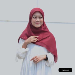 Jilbab Bella Square Double Hycon Premium Bella Square Premium Anti Letoy Kerudung Sekolah & Daily