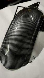 Hugger Yamaha aerox lexi nemo karbon spakbor belakang mudguard pelindung lumpur
