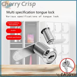 【Cherry Crisp】 Drawer Cabinet Lock Mail Box Locker Cam Lock Universal Cupboard Door Tongue Lock Durable Furniture Drawer Lock Security Lock