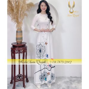 Áo Dài Hoa Bồ Công Anh Sang Trọng Duyên Dáng Lụa Habutai Cao Cấp K67 - Áo Dài Xuân Quỳnh Áo Dài Truyền Thống Việt Nam Áo Dài Cho Giáo Viên Và Chụp Ảnh - Lazada