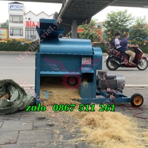 Máy xay nghiền vỏ dừa tươi khô chạy điện 1 pha
