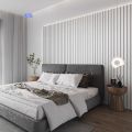Supermax T106 Wallpaper Wood Flute Design PVC Self adhesive Waterproof Wall Paper Sticker Fabric Safety Home Decor Wall covering For Living Rome. 