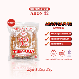 ABON SAPI 32 100GR Asli Premium Lezat Tanpa Pengawet