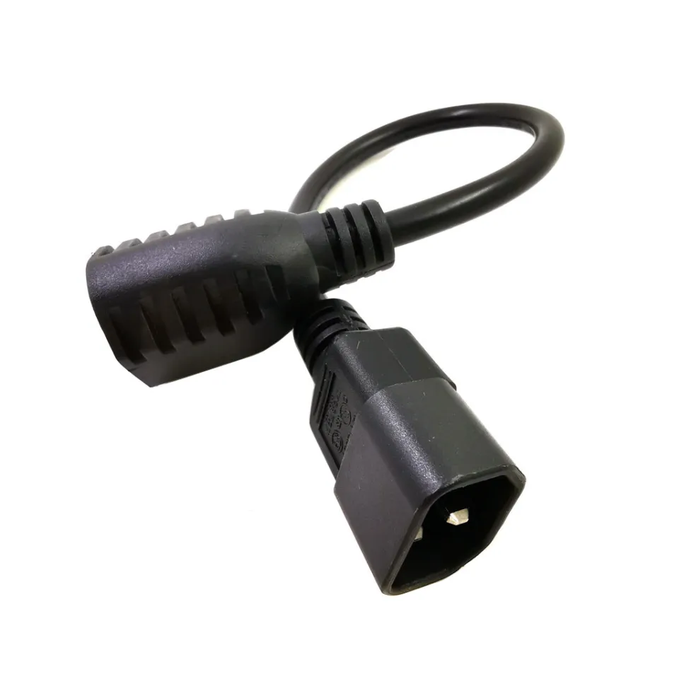 JORINDO C14 To NEMA 5-15R Power Adapter - IEC Male To US 3-Pin Female Connector For PDU/UPS - View #2
