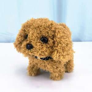 【Soulmate】AI Robot Puppy Can Walk And Bark Simulation Electric Plush Dog Educational Toys Best Gift
