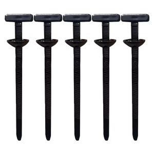 100~10pcs Nylon Push Lock Cable Tie Buckle Automotive Fastener Retainer Clip Car Repair Fender Engine Guard Underbody Organizer