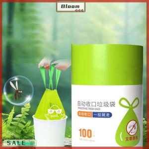 Follow Get New[Bloom Z] Tear Free Drawstring Garbage Bag Kitchen Bathroom Storage Garbage Cleaning Bag Mugwort Garbage Bag Anti-mosquito And Anti-odor