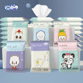 (Nhiều Mẫu) Gói 10 Khăn Ướt Mini Bỏ Túi Hàng Nội Địa Trung - Khăn Giấy Ướt Trẻ Em, Trẻ Sơ Sinh. 