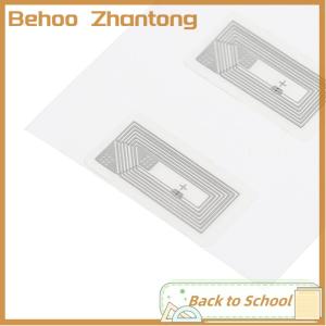 Behoo 100Pcs NFC Chip Ntag213 Sticker Wet Inlay 2x1cm 13.56MHz RFID NTAG213 Label Tag