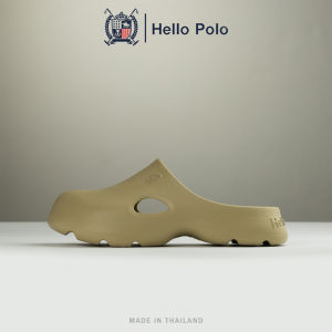 Hello Polo รองเท้าแตะผู้หญิง รองเท้าหัวโต พื้นนุ่มมาก กันลื่น เบาสบาย รองเท้าแฟชั่นลําลองผู้หญิง ในร่มและกลางแจ้ง เหมาะกับฤดู HP8006W