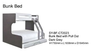 [PRE-ORDER] Kids Bedframe/ Loft Bed set/ Bunk Bed Double Decker Mother Bed