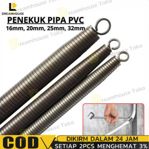 Penekuk Pipa PVC Bending Spring Pipe Pembengkok Conduit Listrik Spiral 16mm 20mm 25mm FixFocus